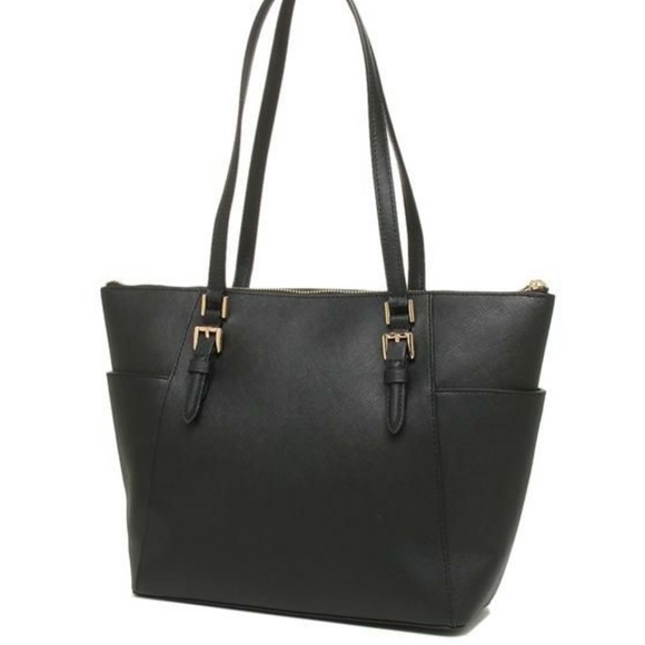 MICHAEL KORS CHARLOTTE LARGE TOP ZIP TOTE BAG - Picture 8 of 16